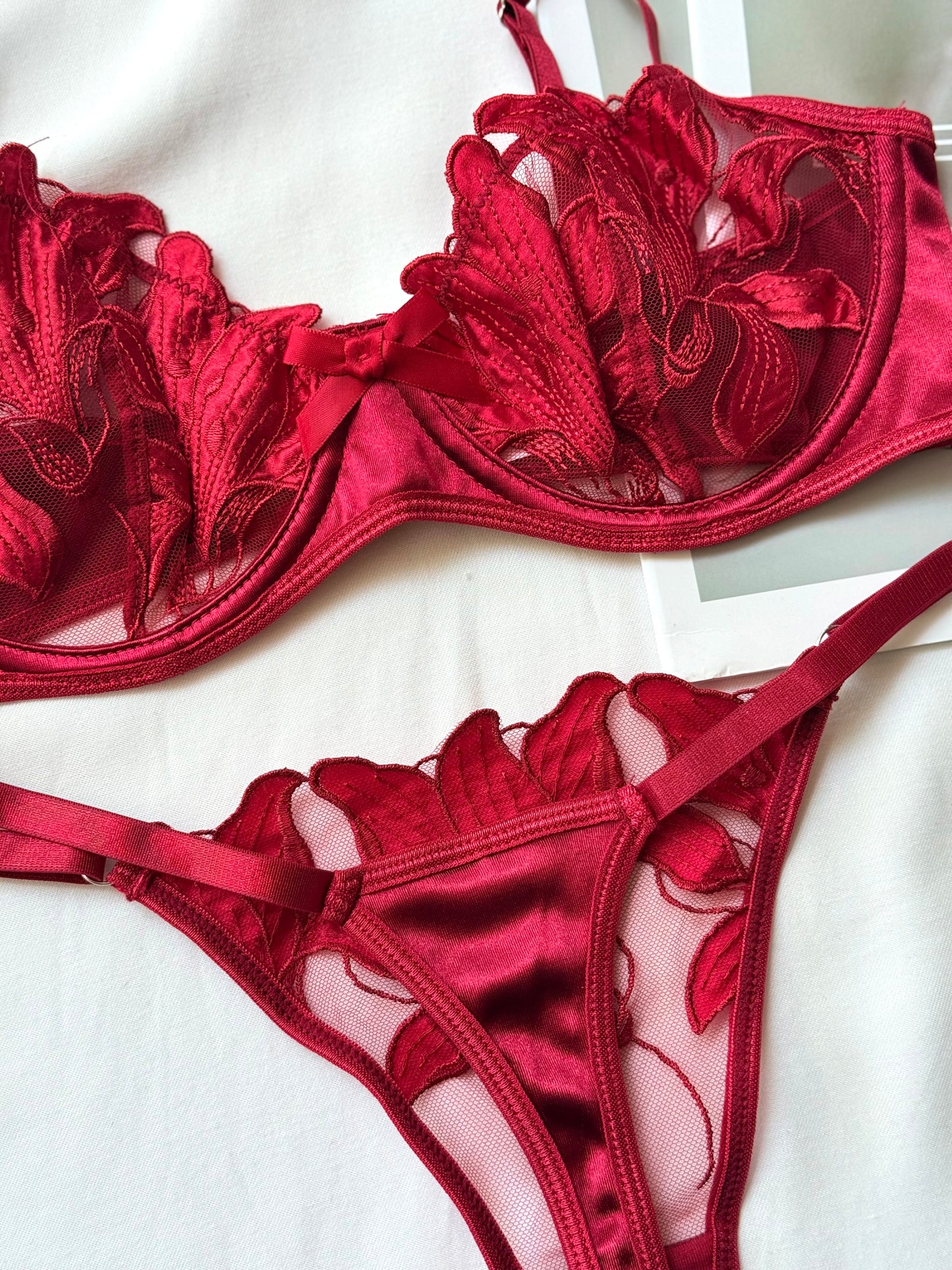 Set Marie rojo