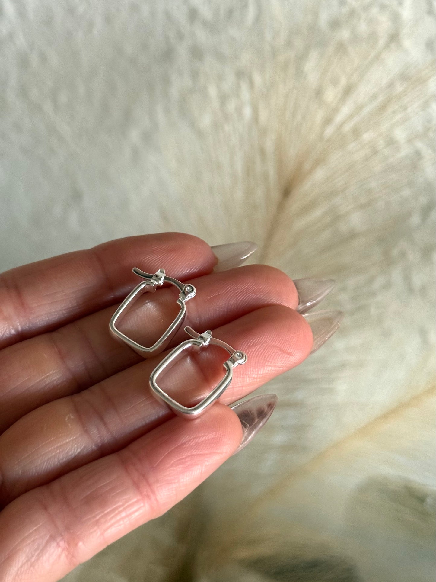 Argollas cuadradas