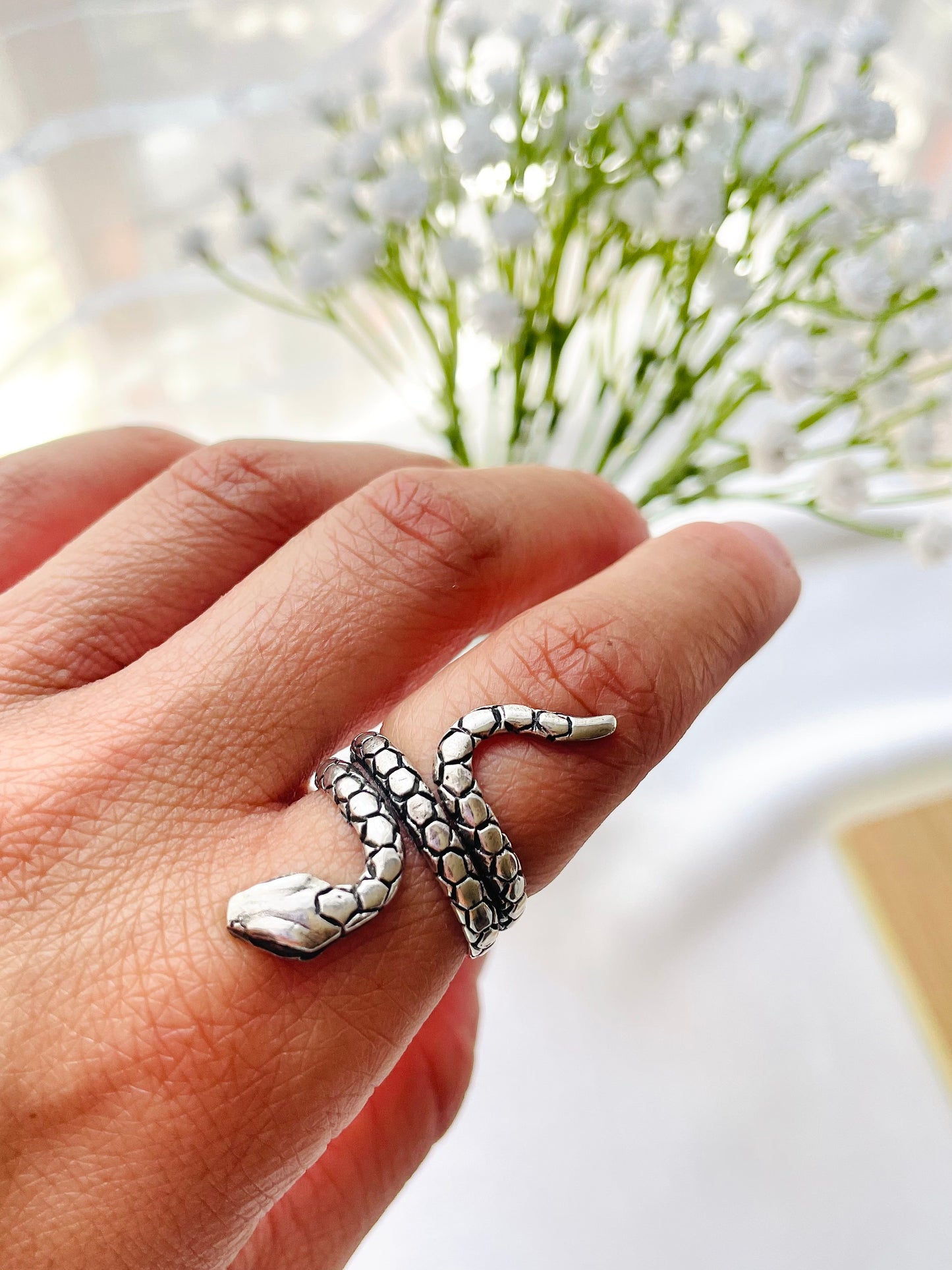 Anillo maxi serpiente