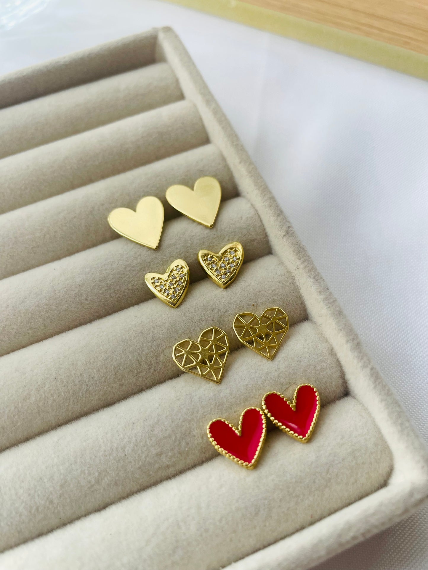 Aros corazones