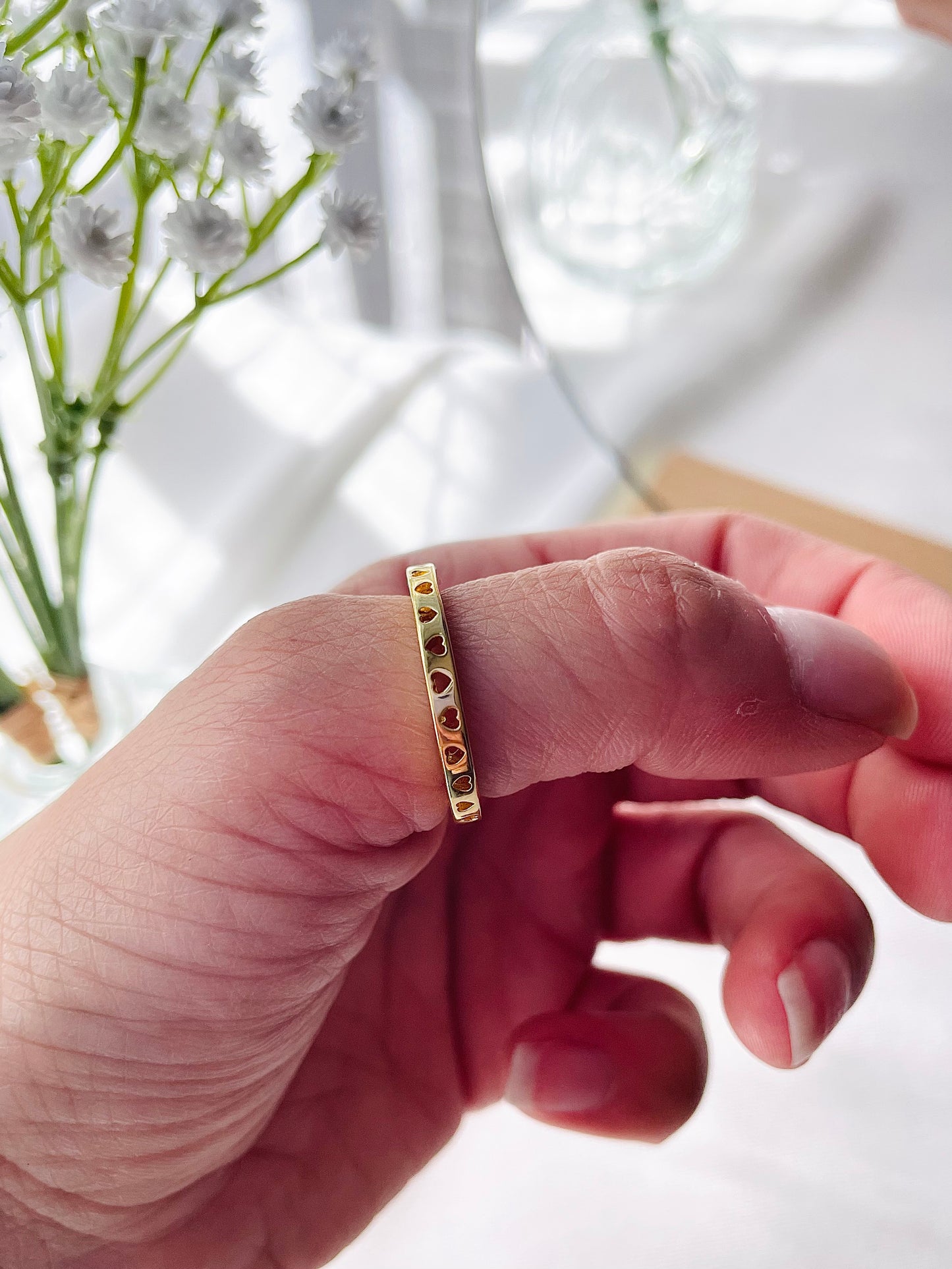 Anillo love gold