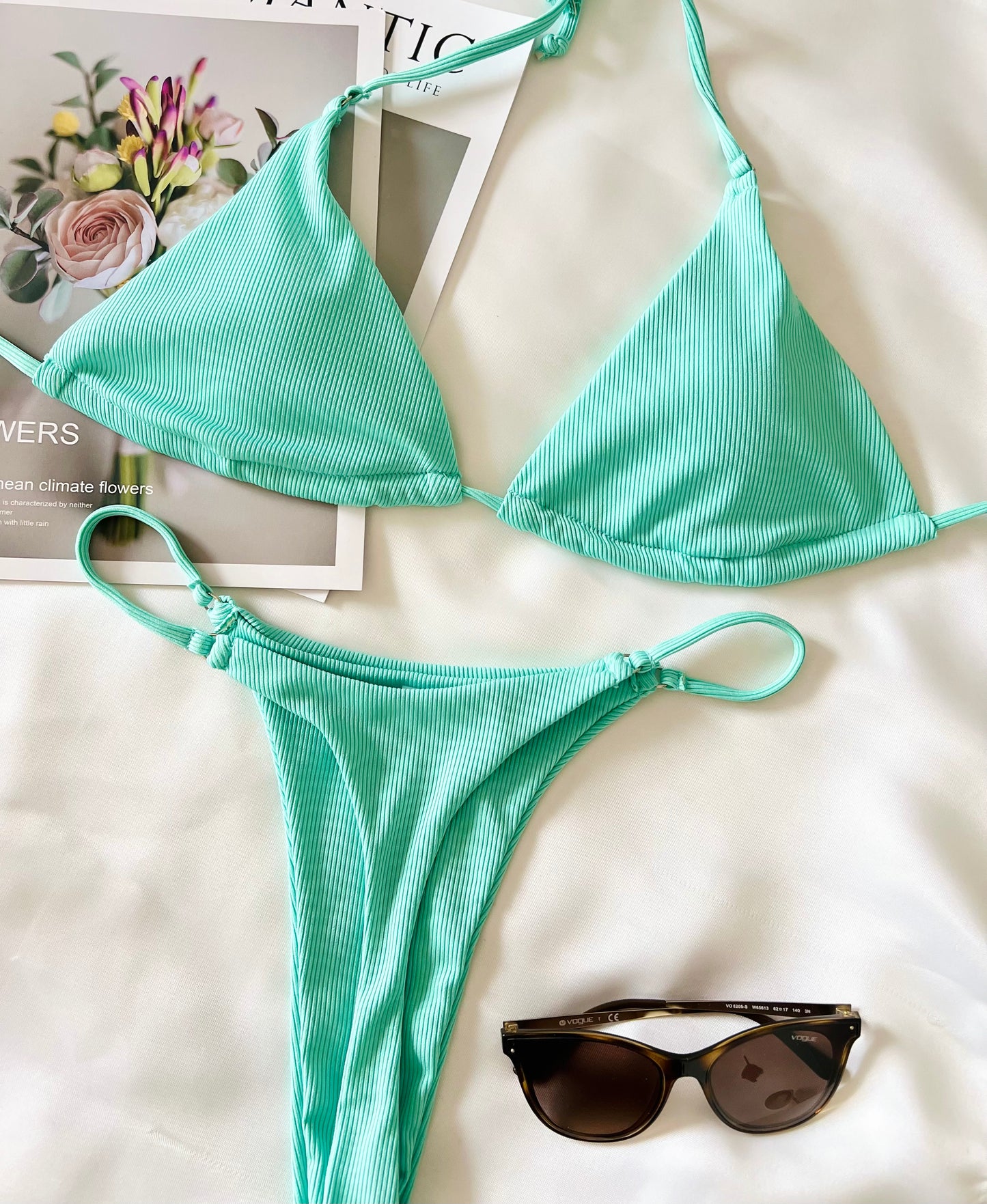 Bikini Lola verde agua