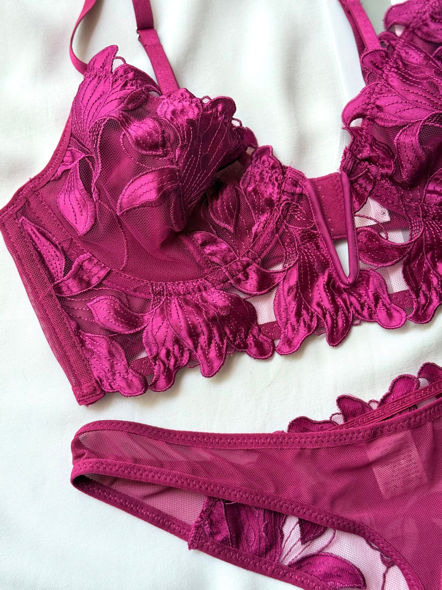 Set Violet morado