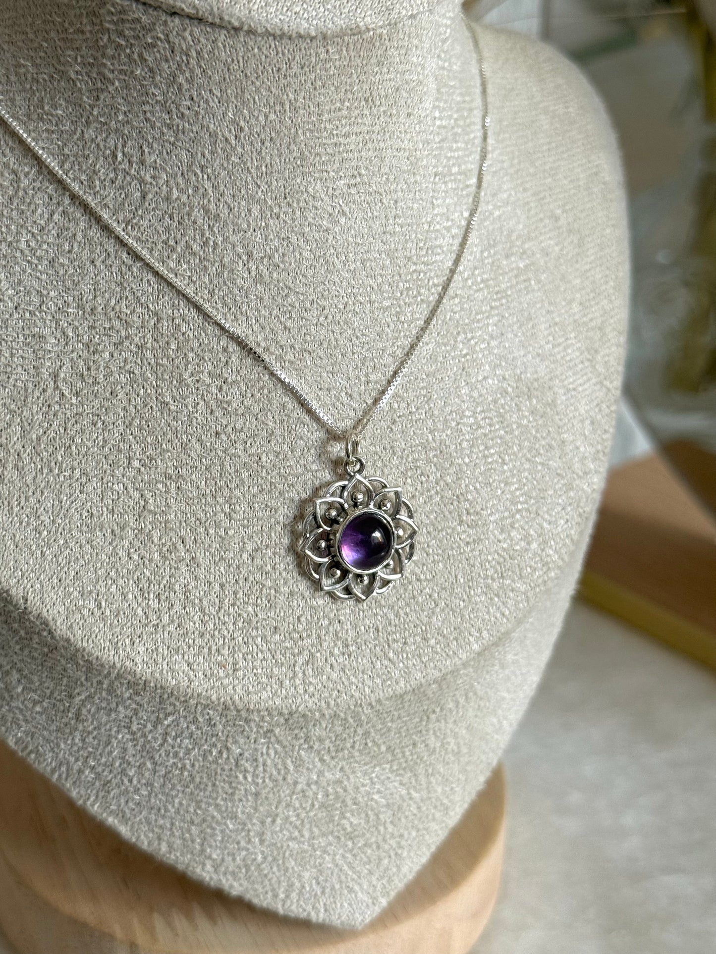 Collar mandala Amatista