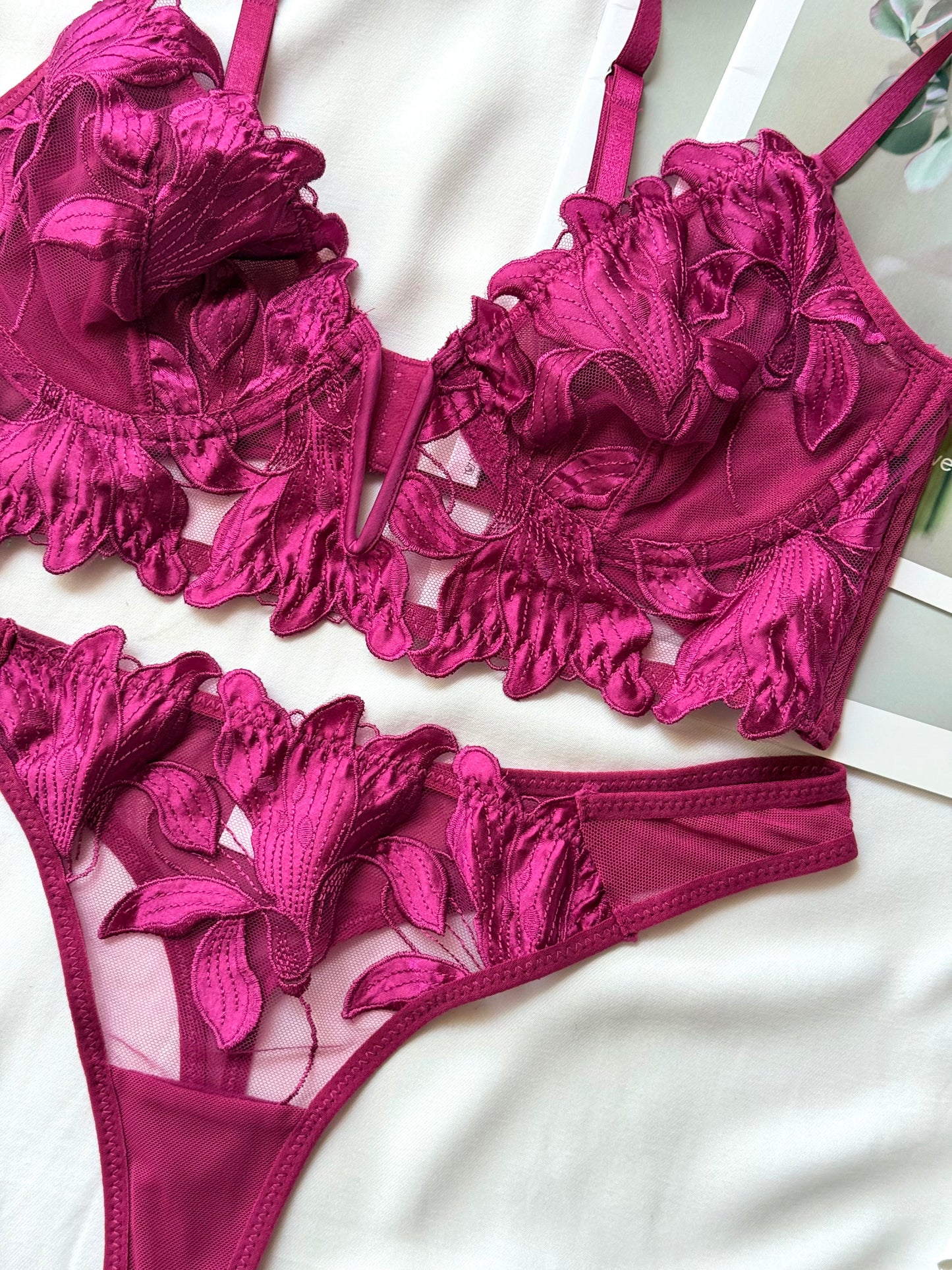 Set Violet morado