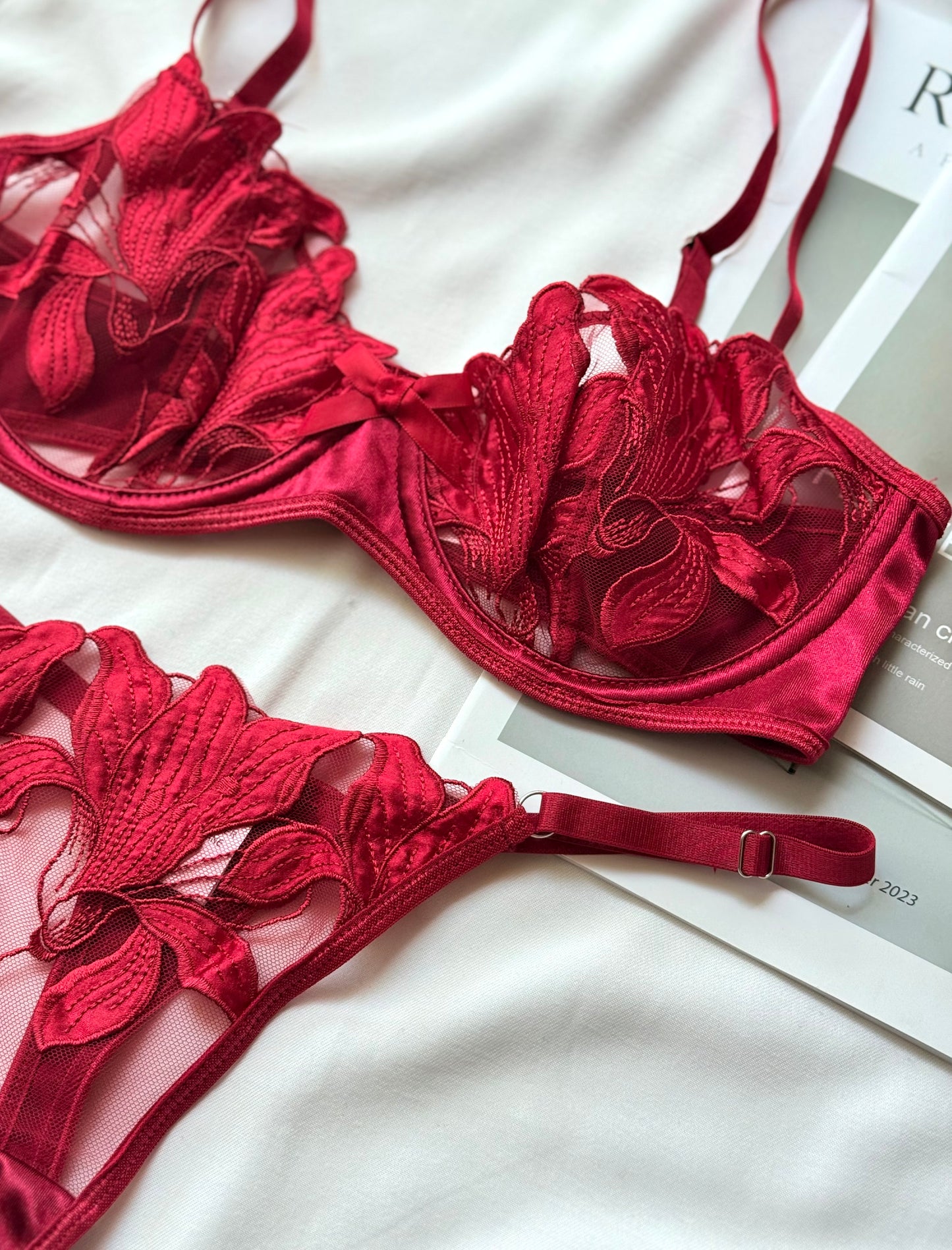 Set Marie rojo
