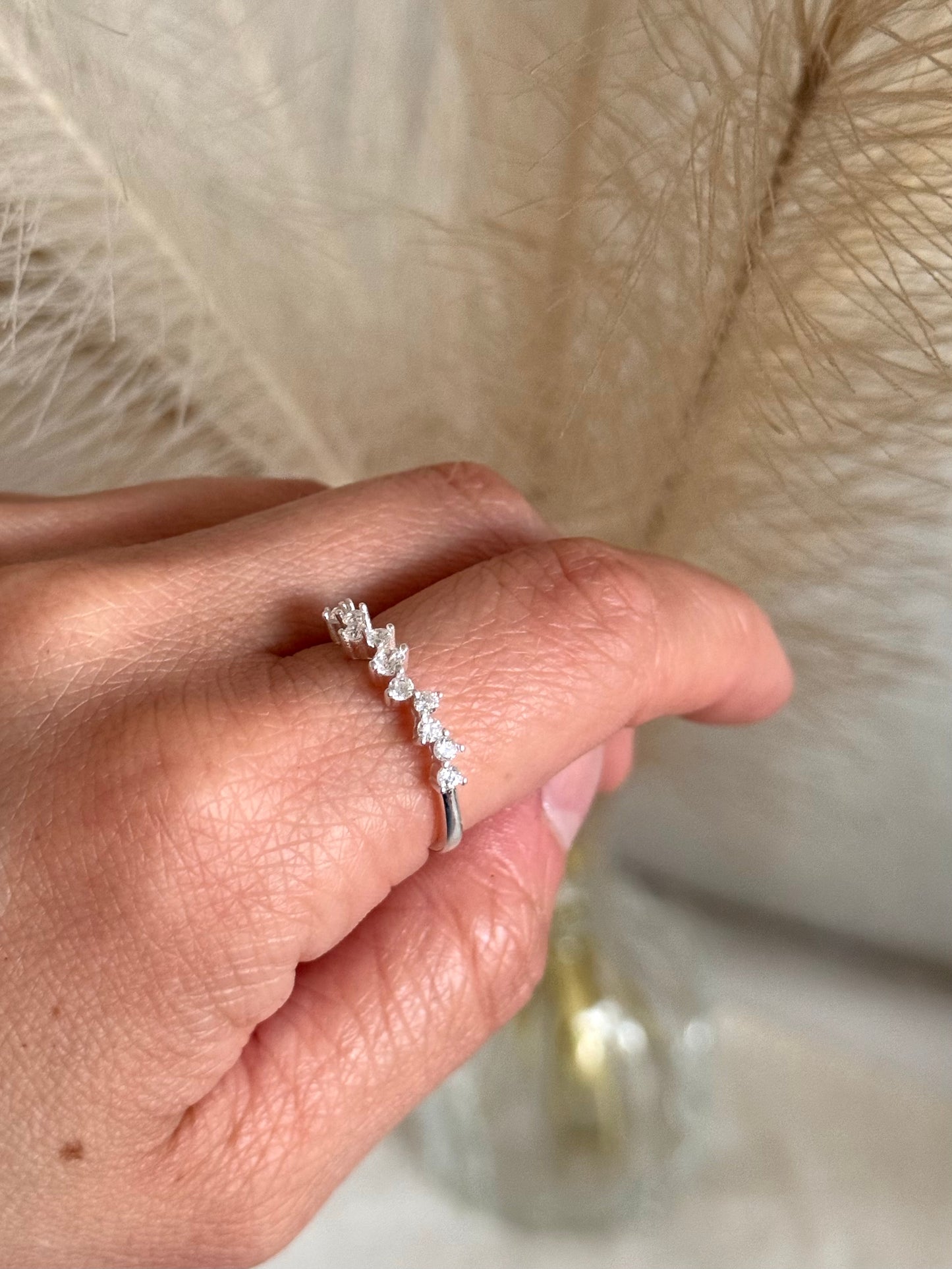 Anillo circones intercalados