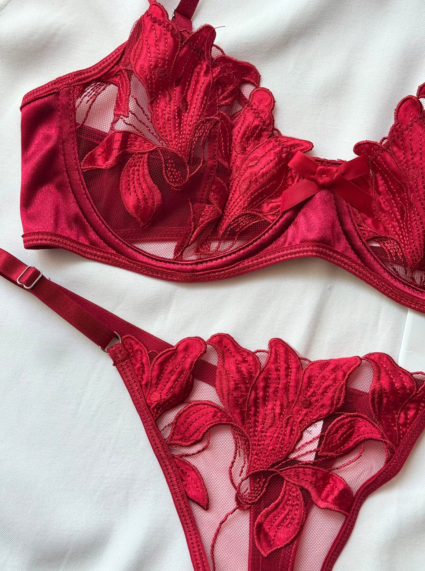 Set Marie rojo