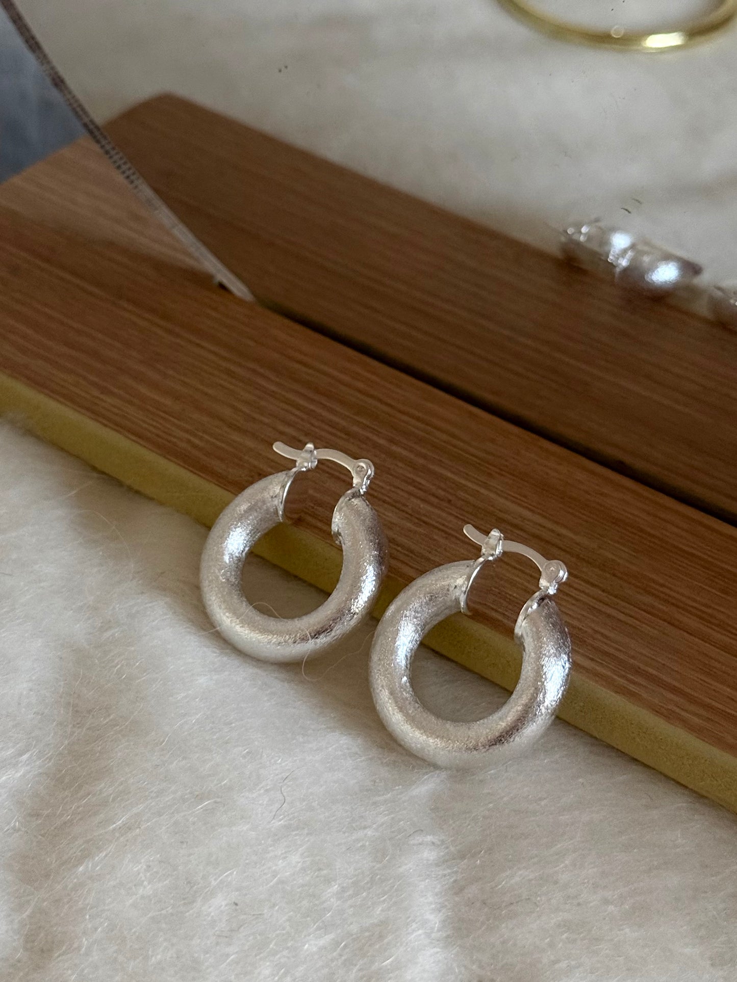 Argollas satinadas