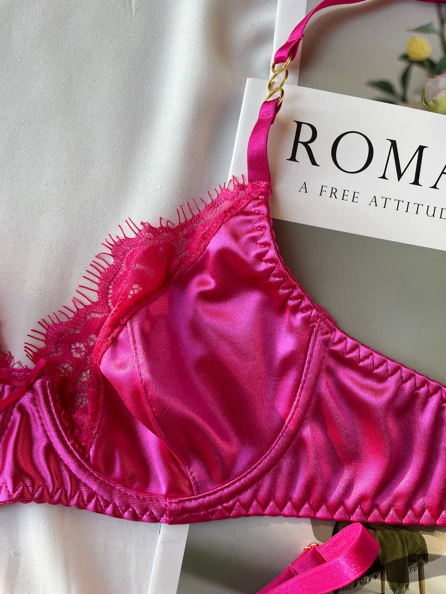 Set Fiorella fucsia