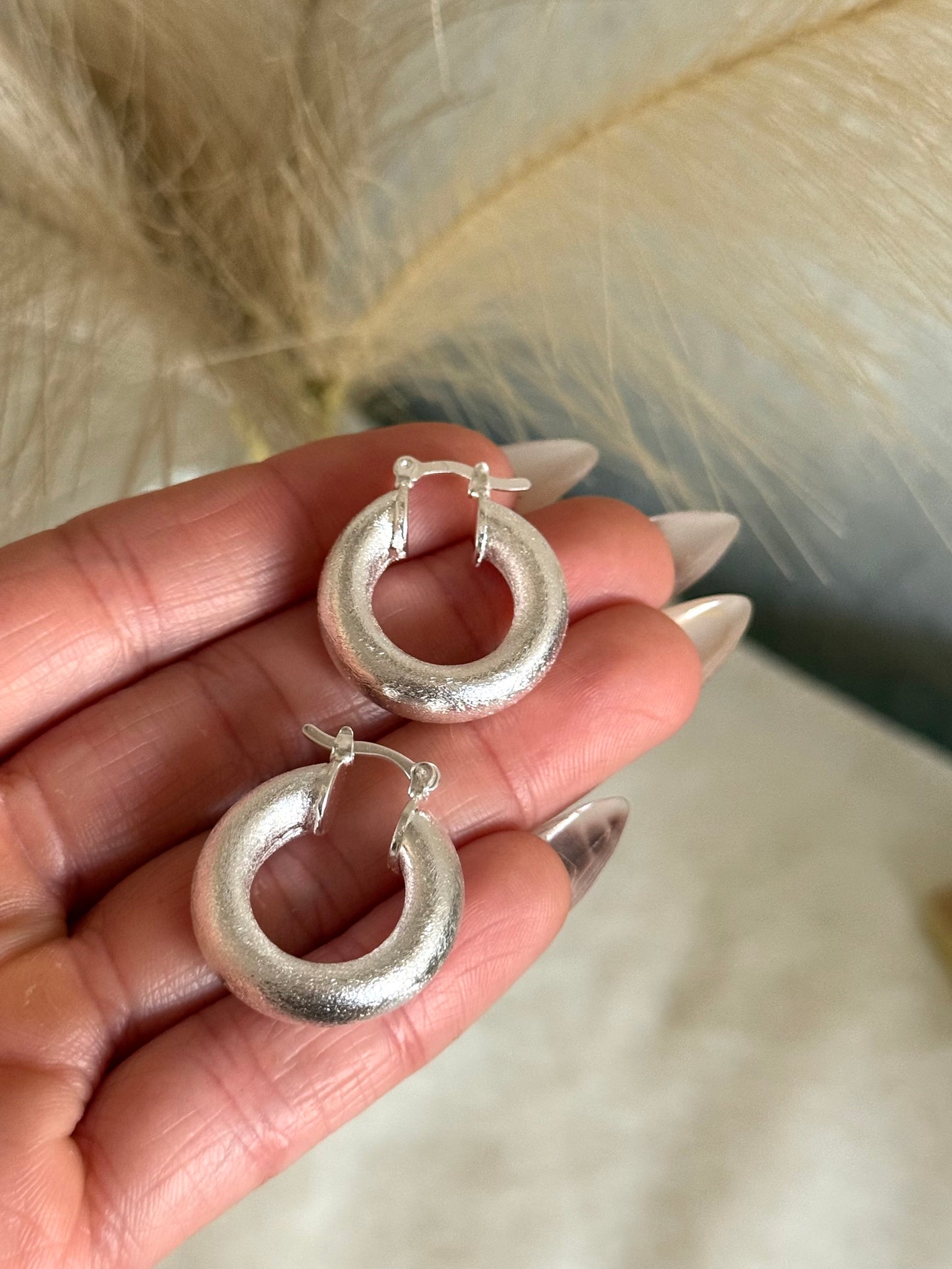Argollas satinadas