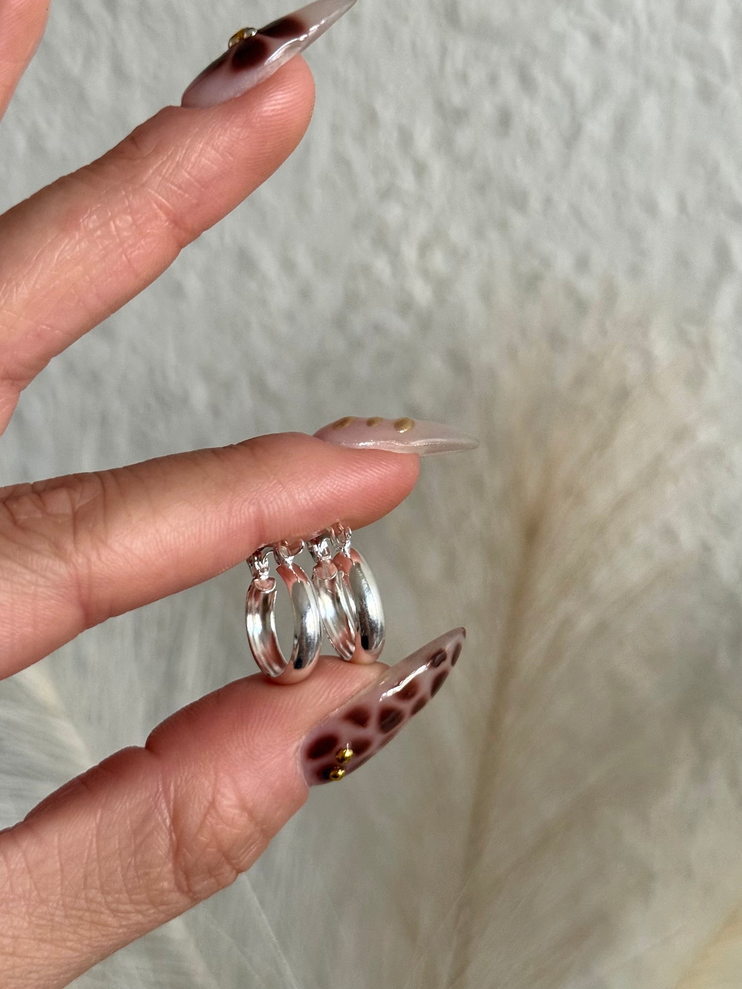Argollas mini redondas