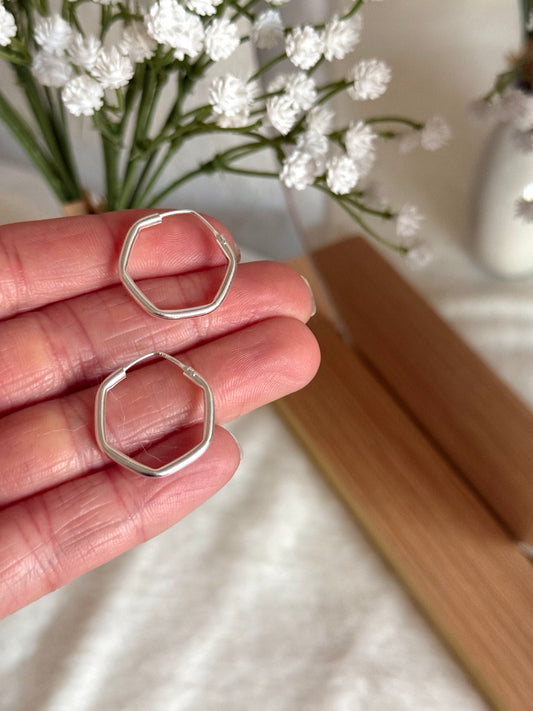 Argollas hexagonales