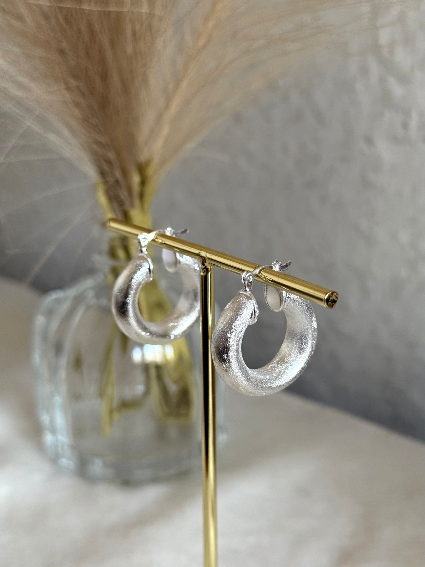 Argollas satinadas