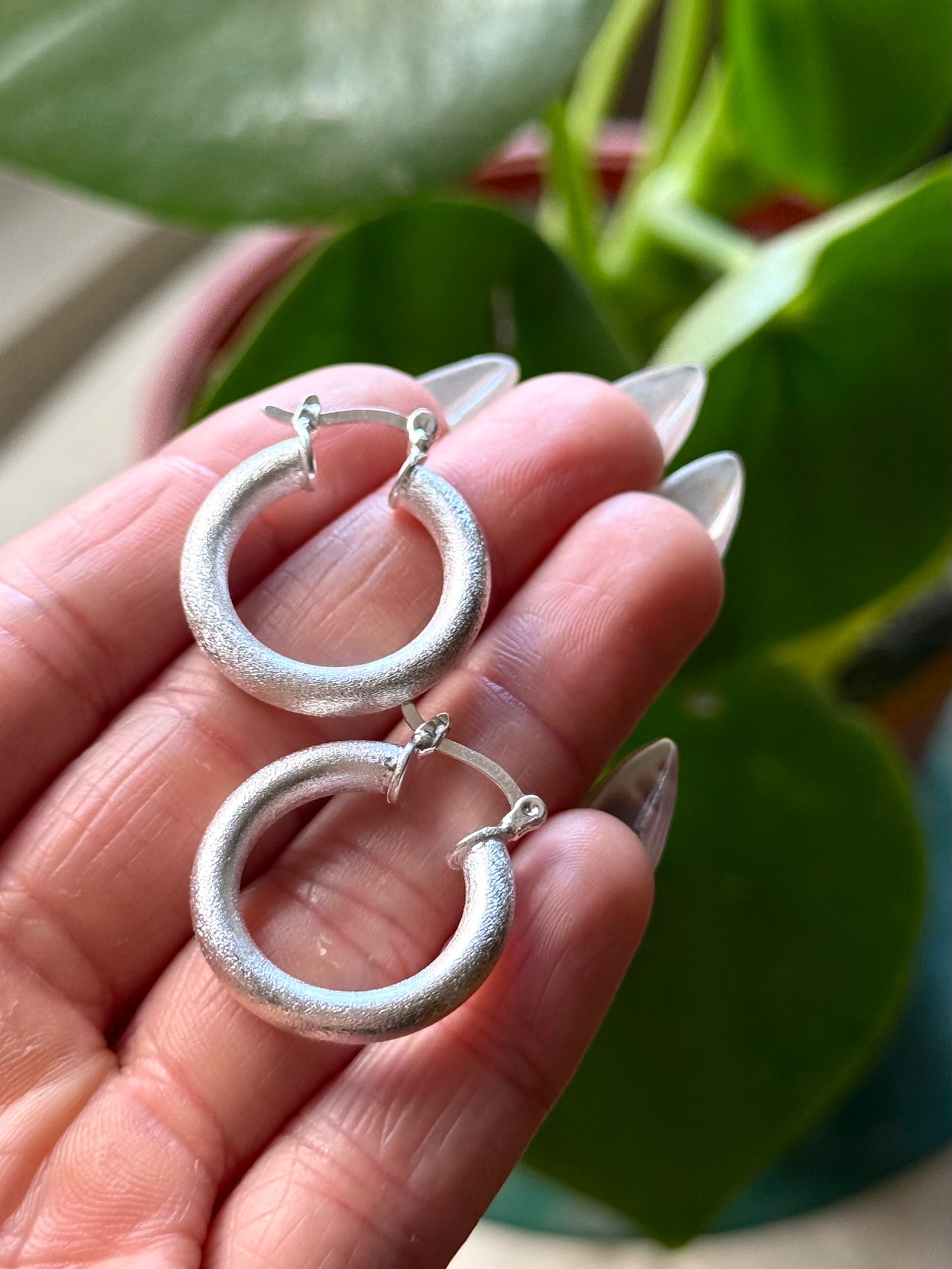 Argollas satinadas