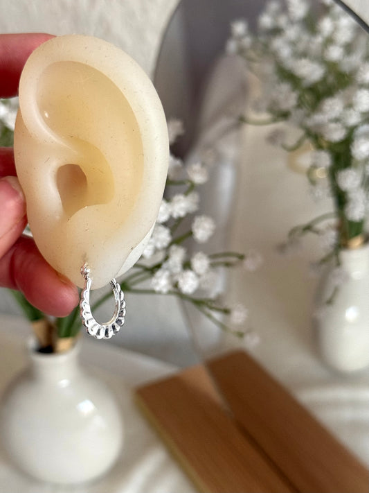 Argollas planas ovaladas