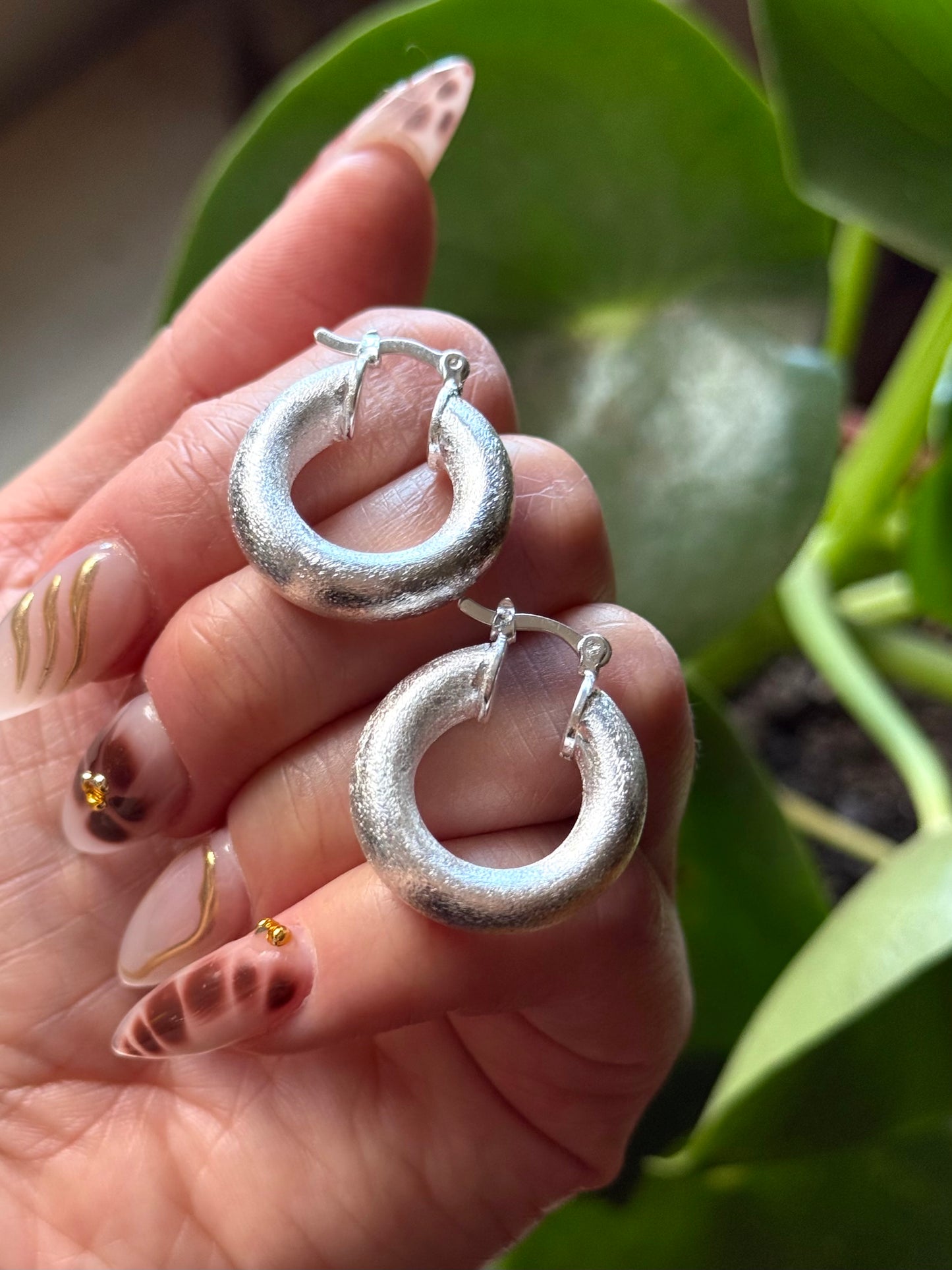 Argollas satinadas
