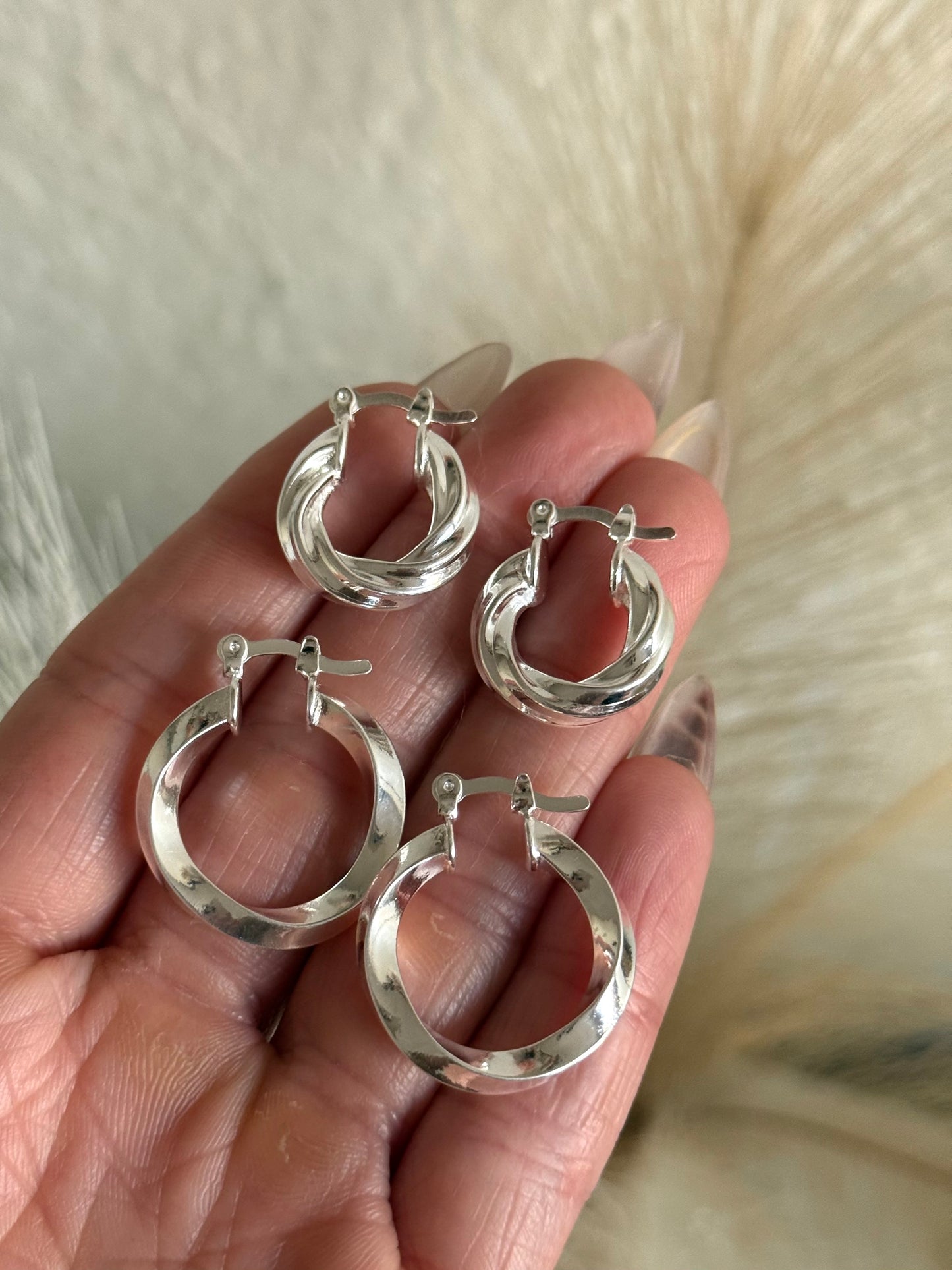 Argollas enroscadas
