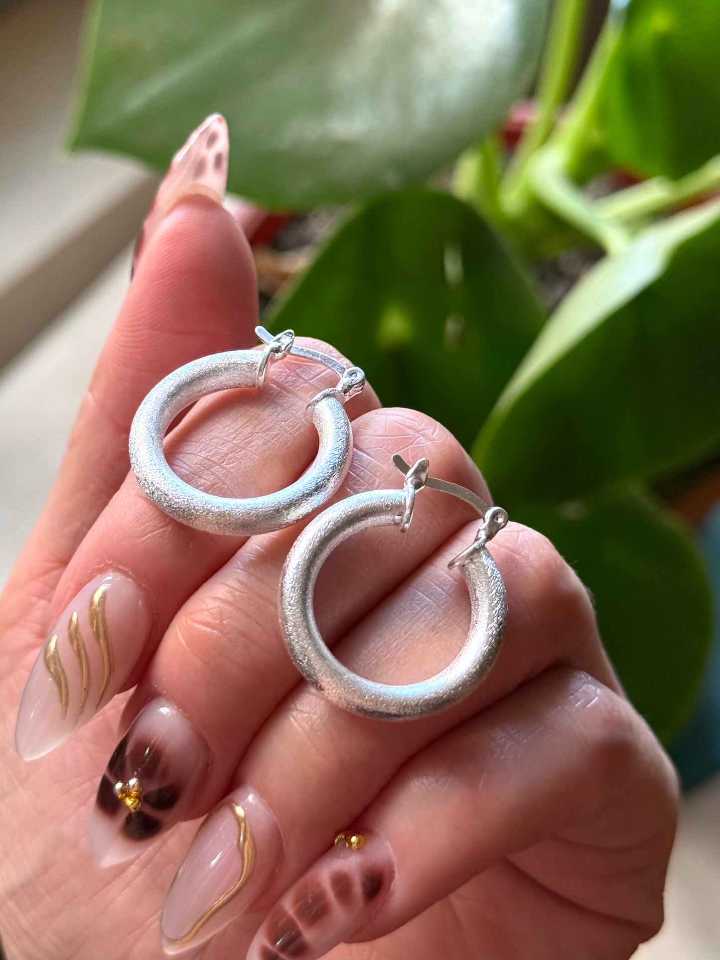 Argollas satinadas
