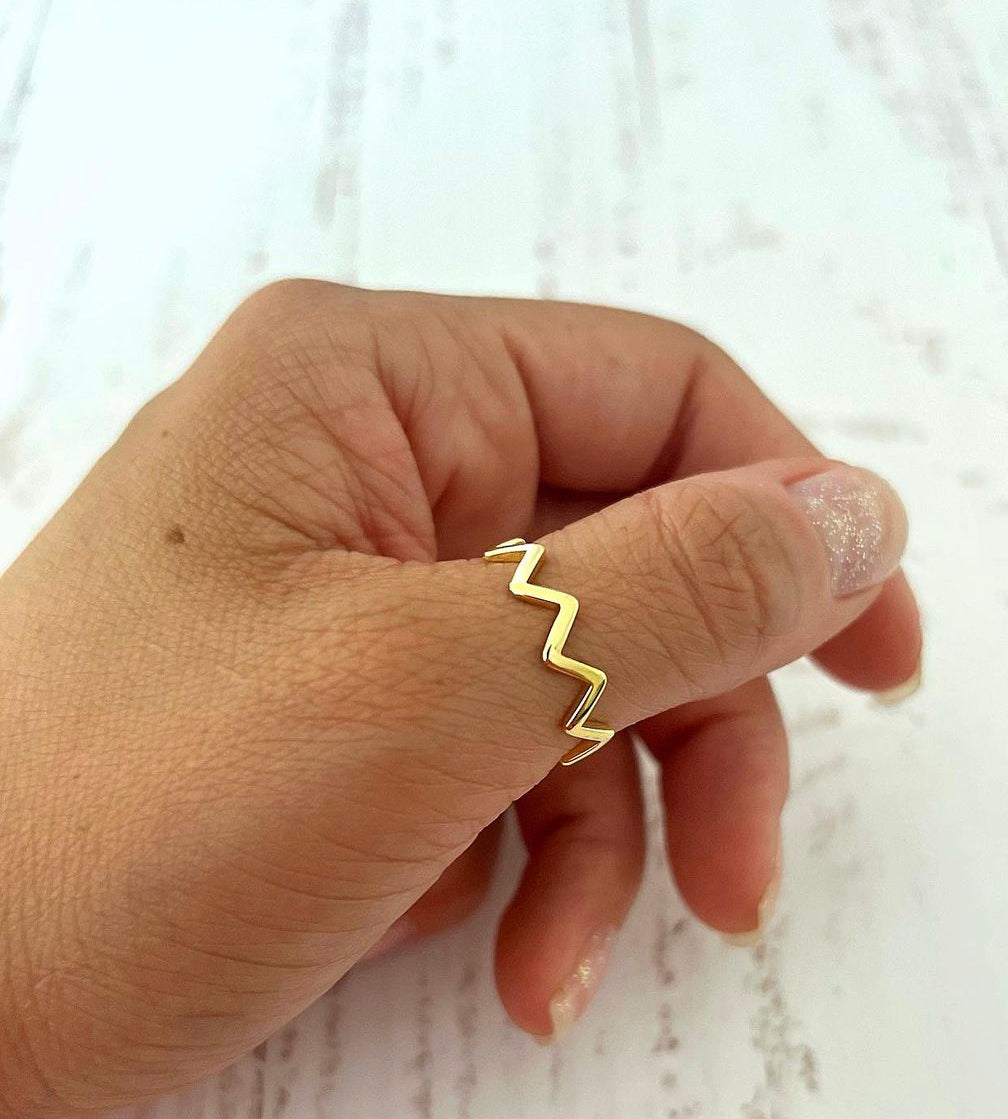 Anillo zigzag